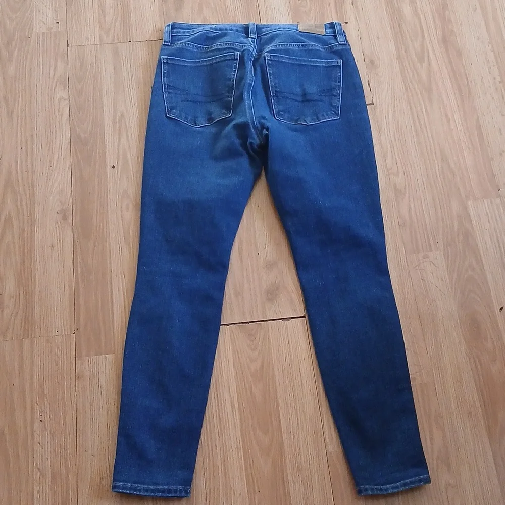 American Eagle Outfitters Dream Jean Hi-rise Jegging Distressed Size 6 - Picture 6 of 7